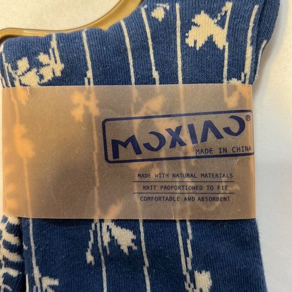 Socks Nature Meadow Fields Blue Socks - Picture 3 of 3